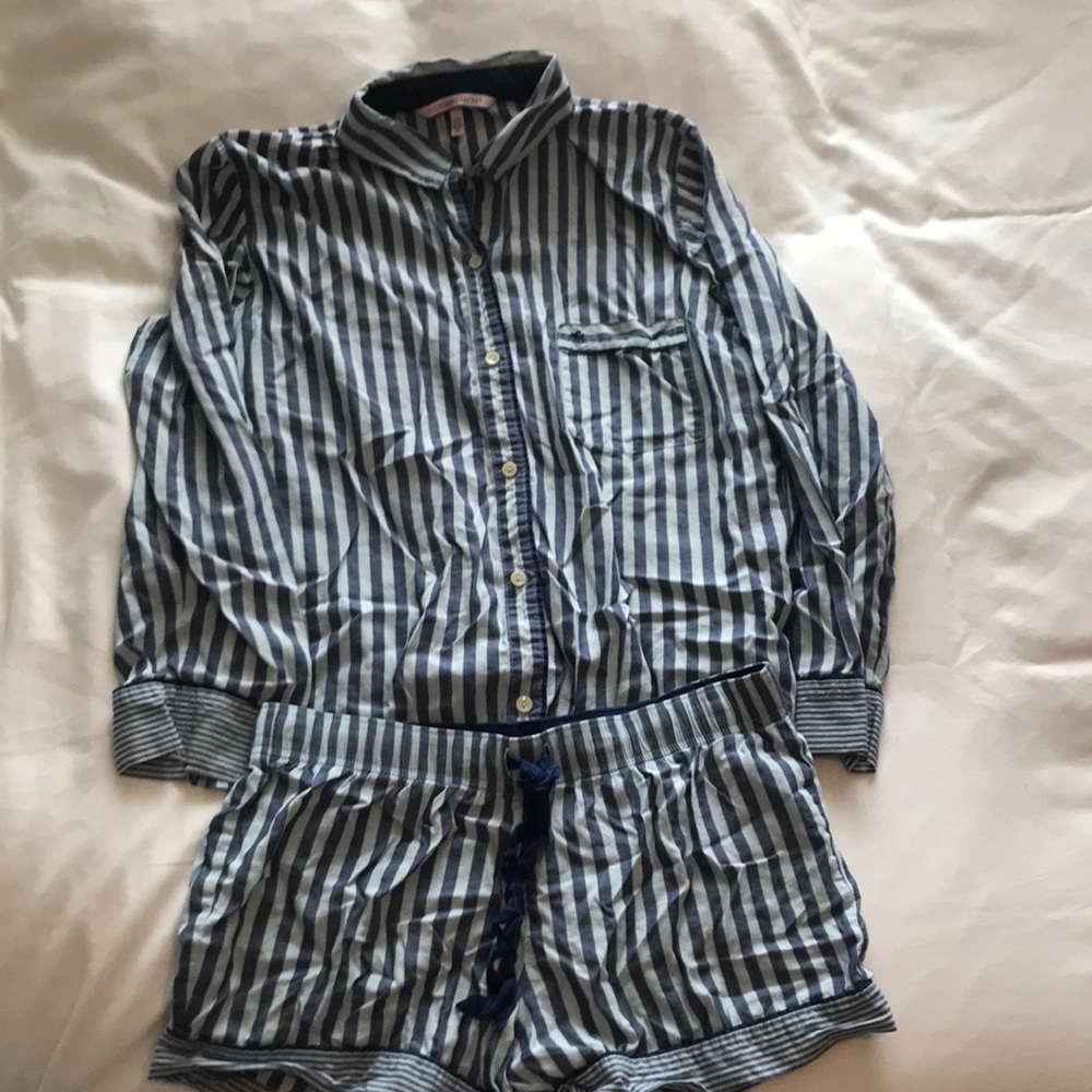 Victoria’s Secret Striped Pajama Set